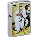 Zippo Norman Rockwell Astronaut 2 Sided 48988