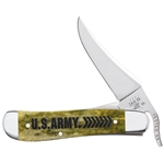 U.S. Army Olive Green Bone RussLock 15058 - Engravable