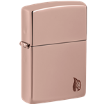 Zippo Flame Deep Carve Rose Gold Armor - 46401