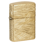 Zippo Tumbled Brass Multicut Armor - 46273