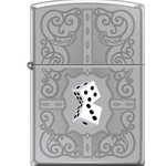 Zippo Dazzling White Dice