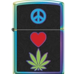 Zippo Peace Love & Pot 02824